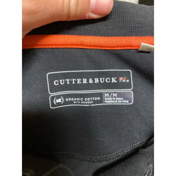 Black Oregon State Beavers Cutter & Buck Golf Polo Shirt Size Medium - Picture 2 of 4